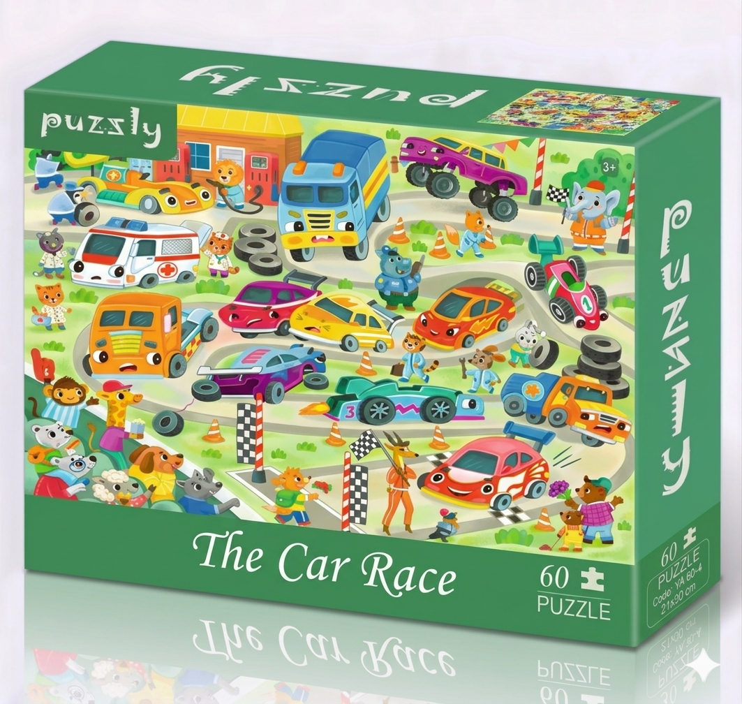 Gemini_Generated_Image_t3btsnt3btsnt3bt The Car Race - Image 1